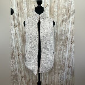 Thread & Supply Cream Sherpa Vest
